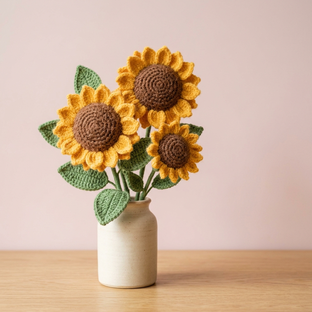 Golden Sunflower Stem